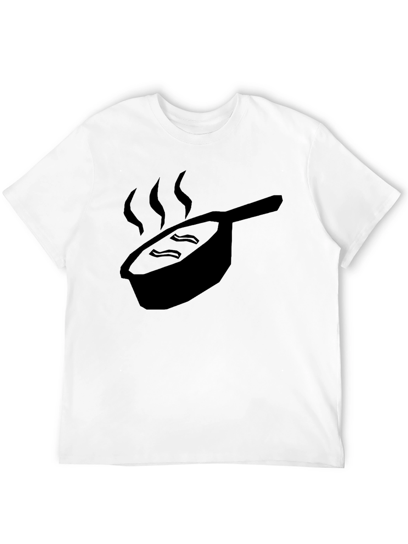 Funny Bacon & Pan T-Shirt - Foodie Tee