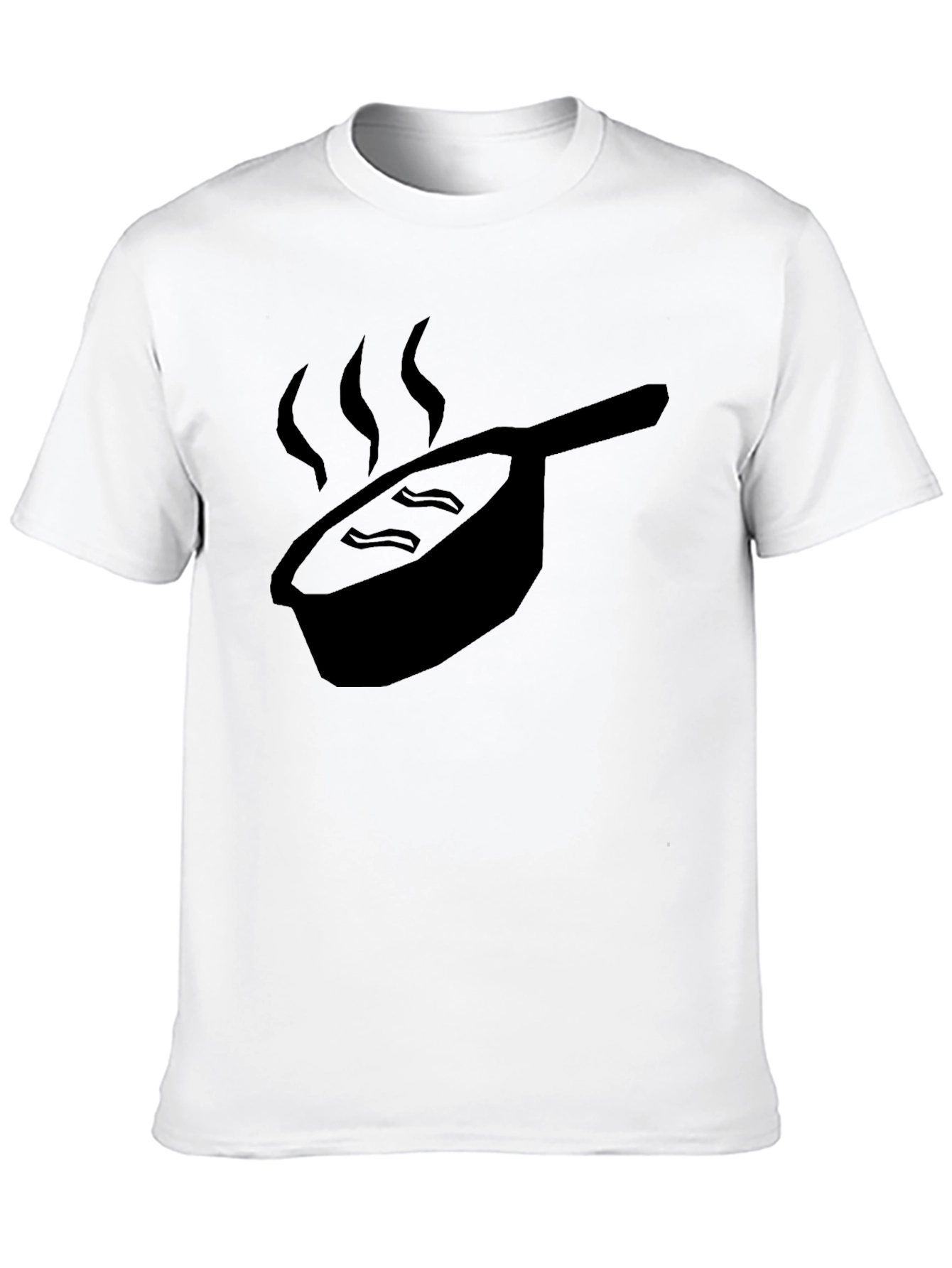 Funny Bacon & Pan T-Shirt - Foodie Tee