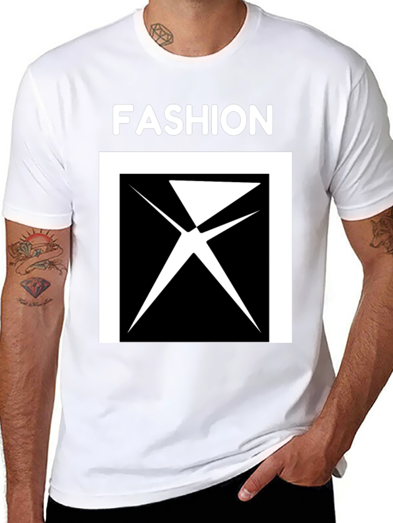 Fashion Graphic Tee - Modern Design T-Shirt
