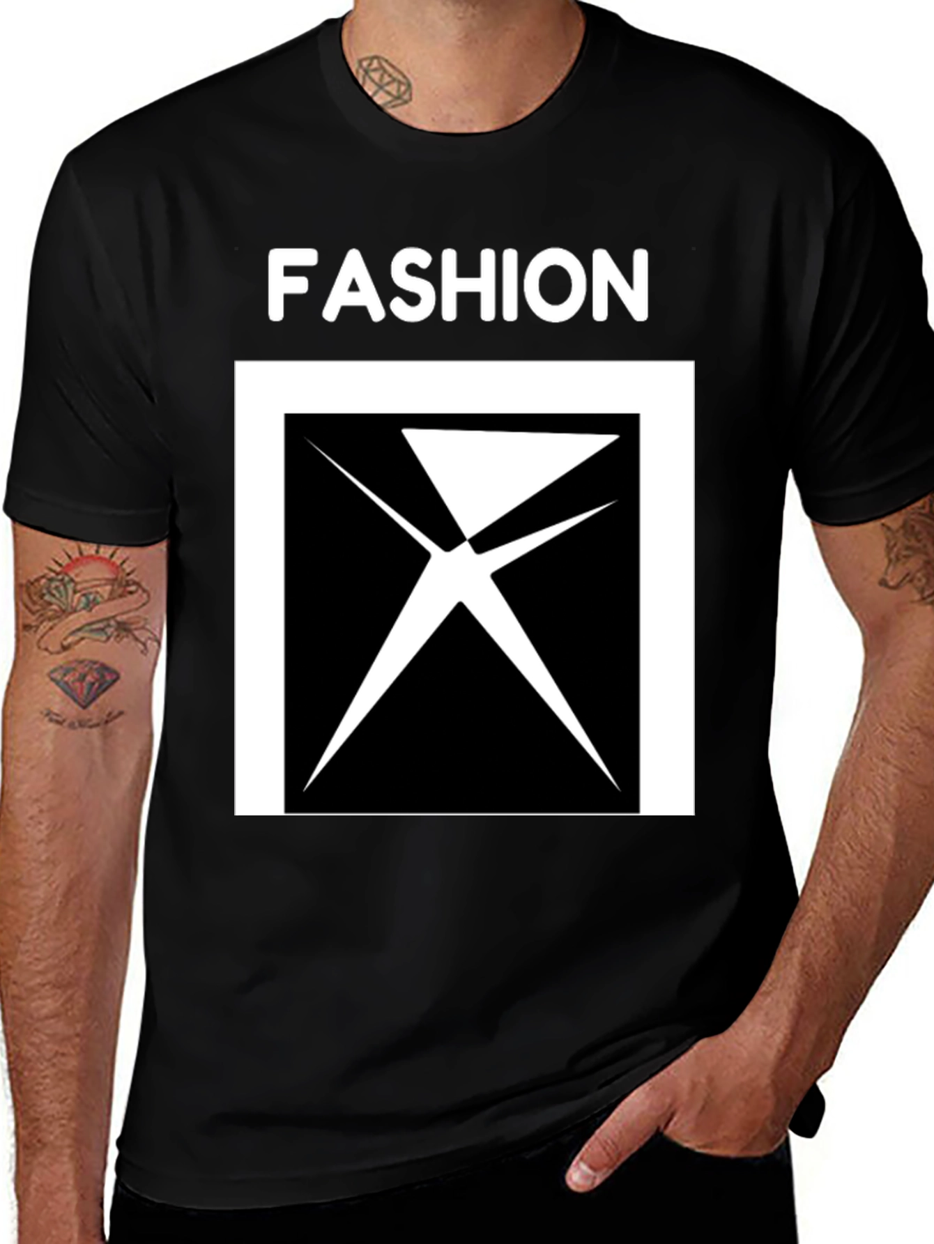 Fashion Graphic Tee - Modern Design T-Shirt