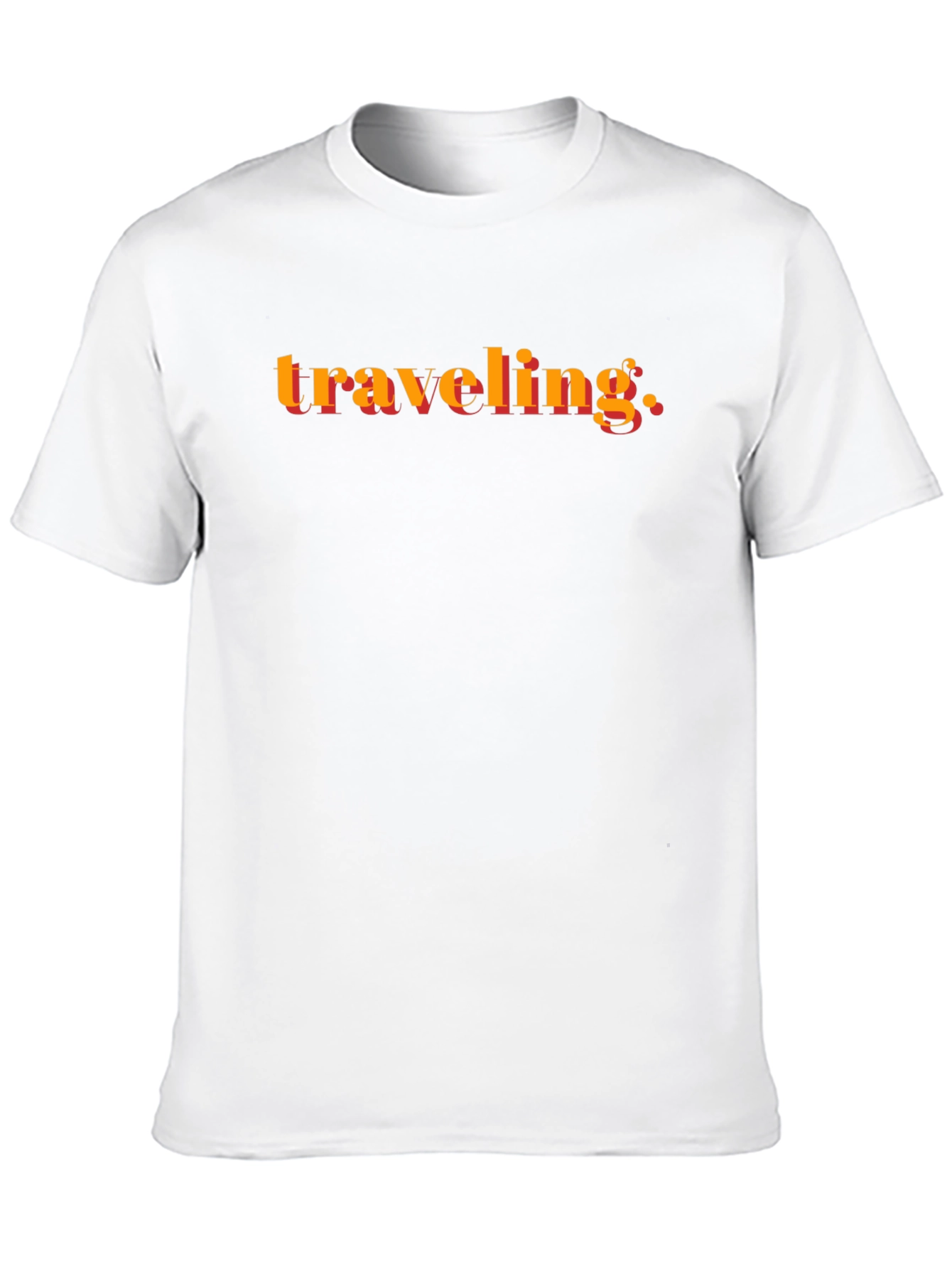 Traveling Graphic Black T-Shirt