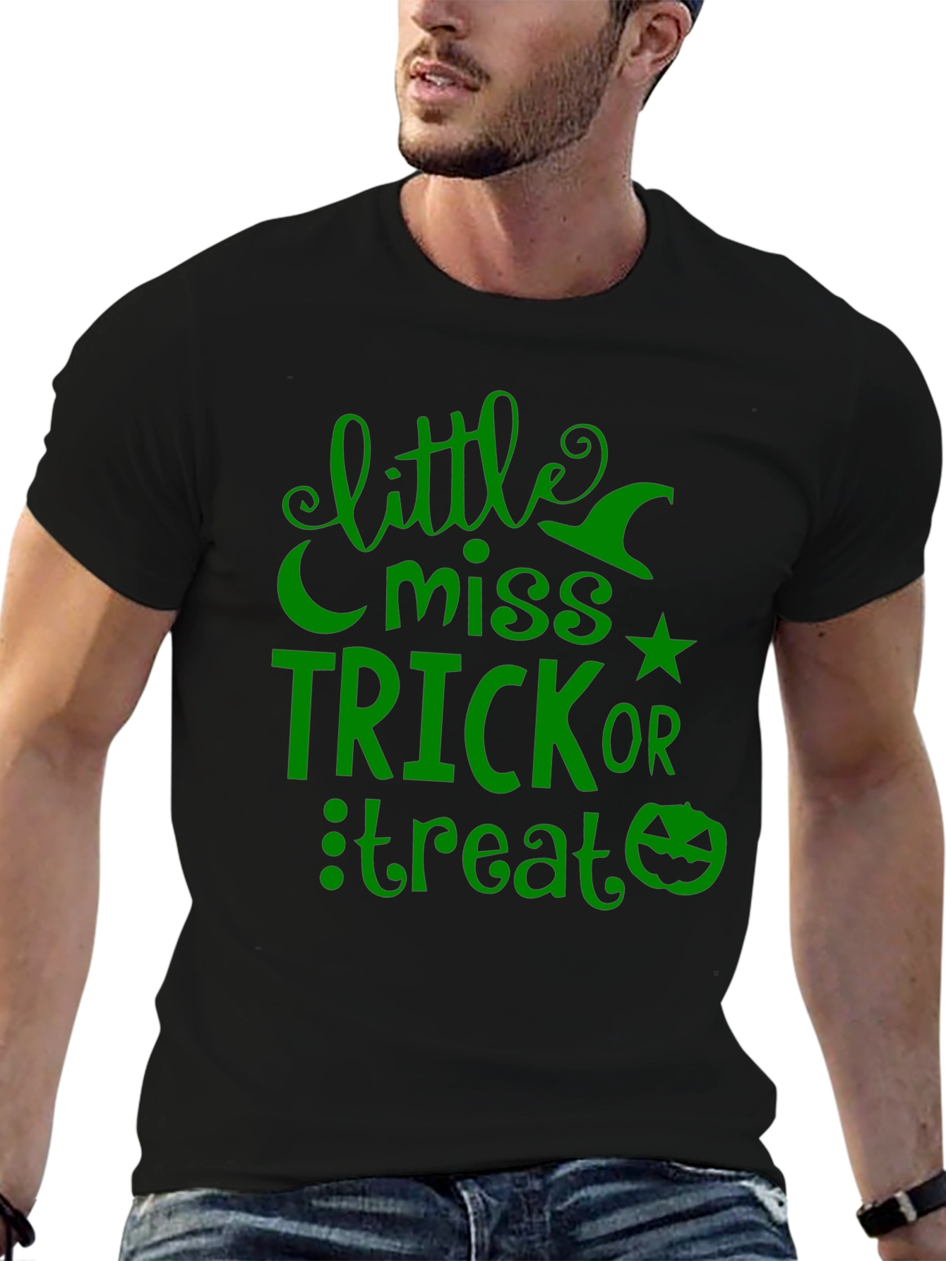 Little Miss Trick or Treat Halloween T-Shirt