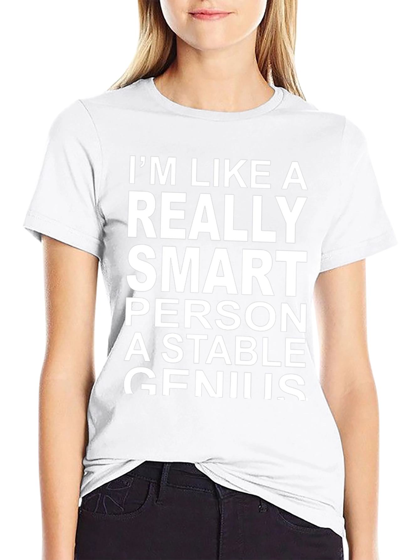 Stable Genius Humor Graphic Tee