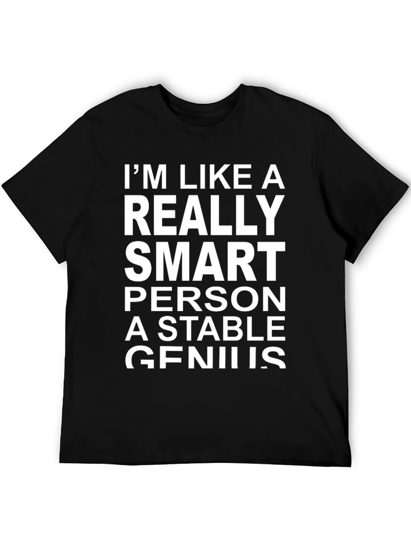 Stable Genius Humor Graphic Tee