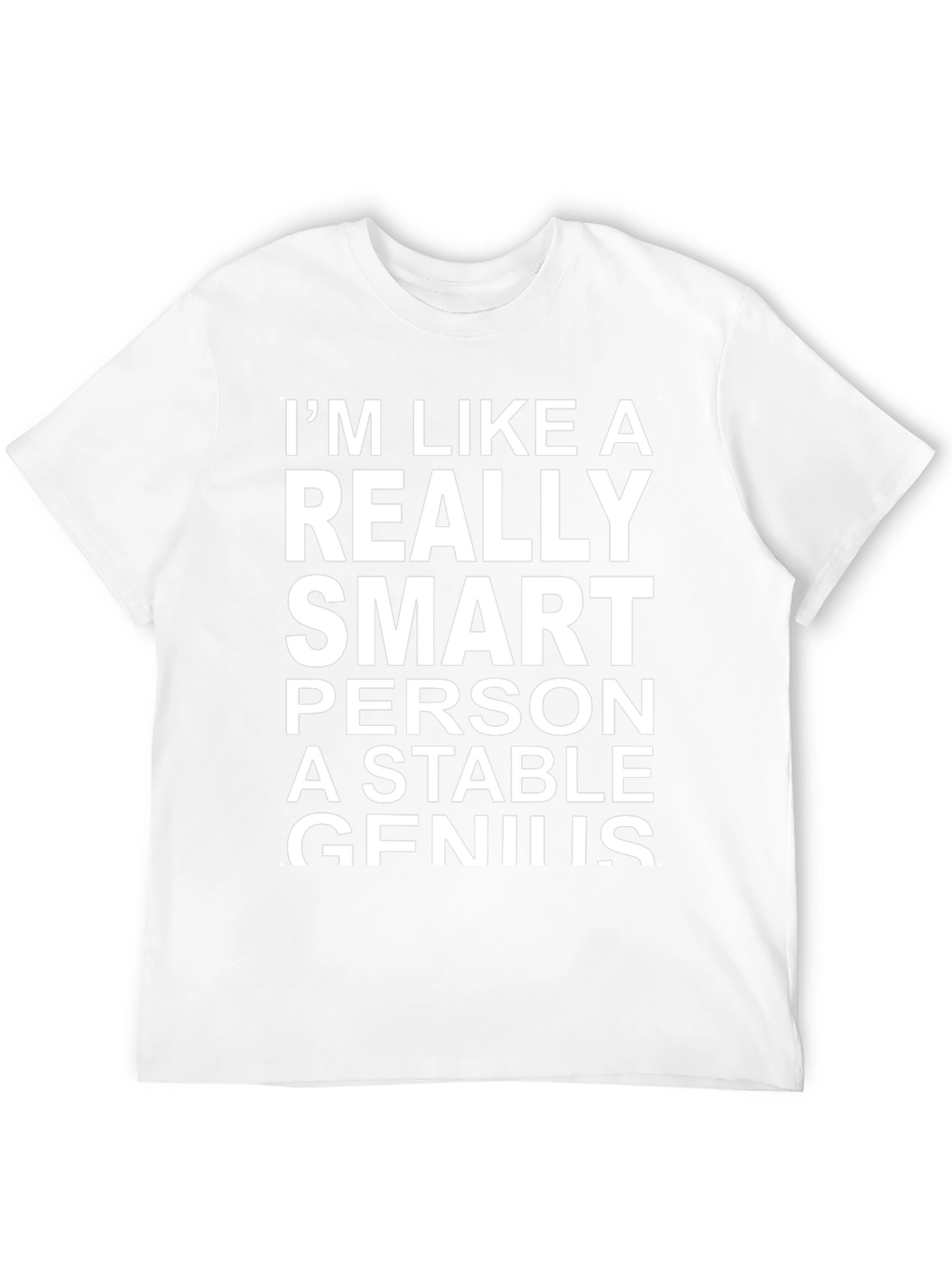 Stable Genius Humor Graphic Tee