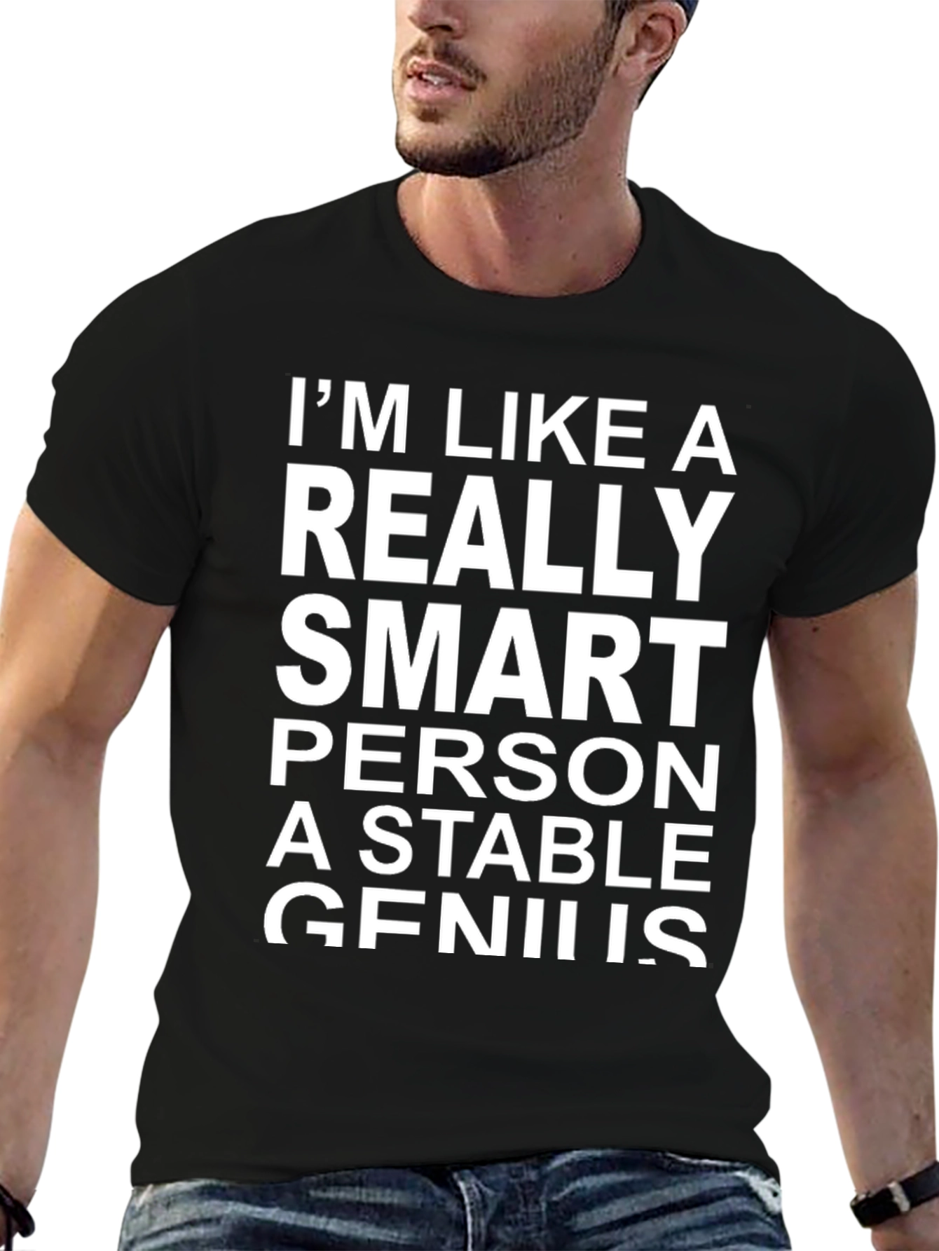 Stable Genius Humor Graphic Tee
