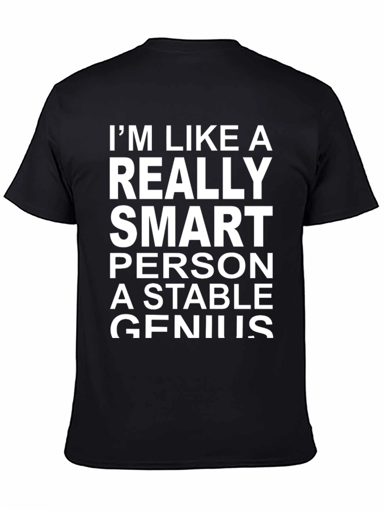 Stable Genius Humor Graphic Tee