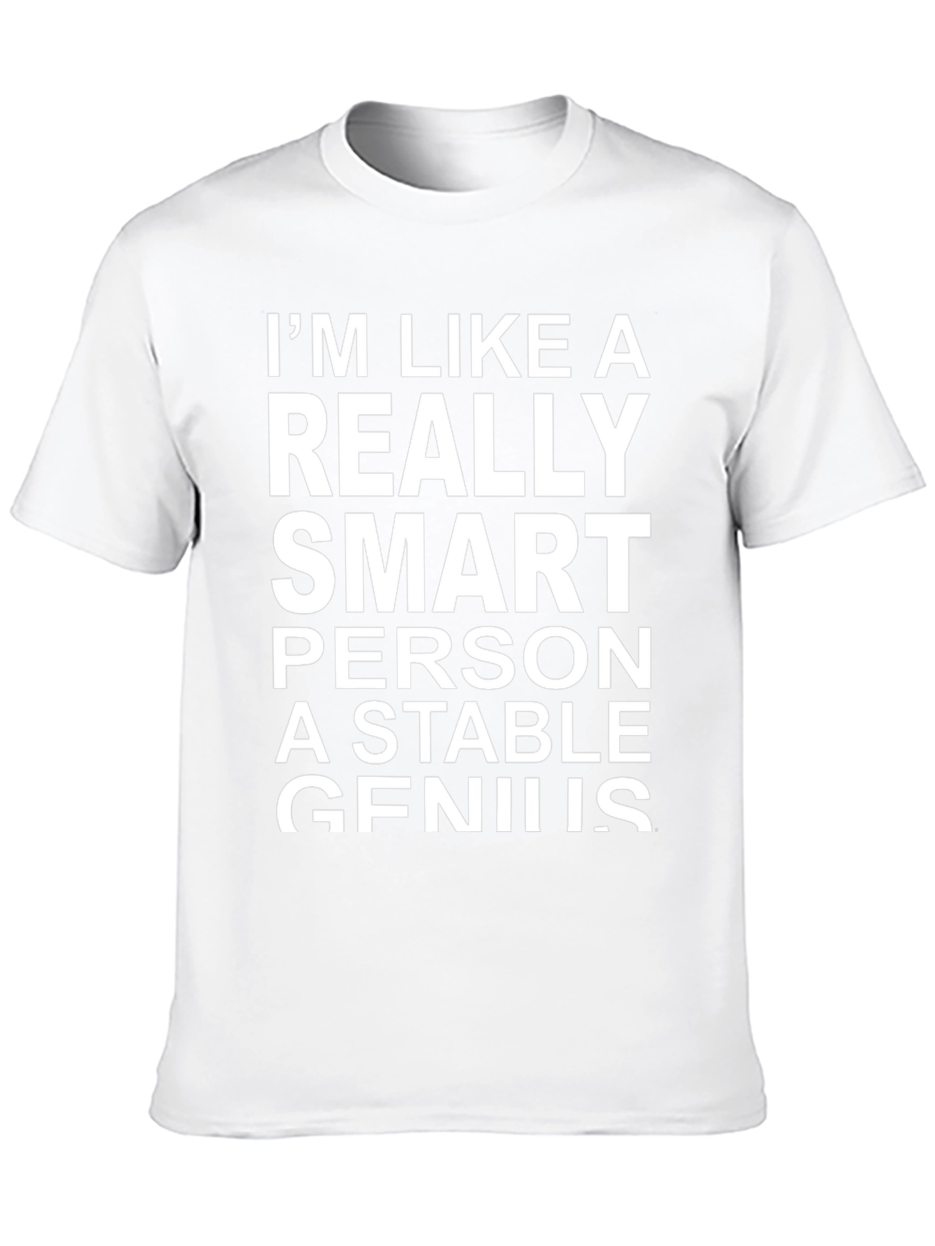 Stable Genius Humor Graphic Tee