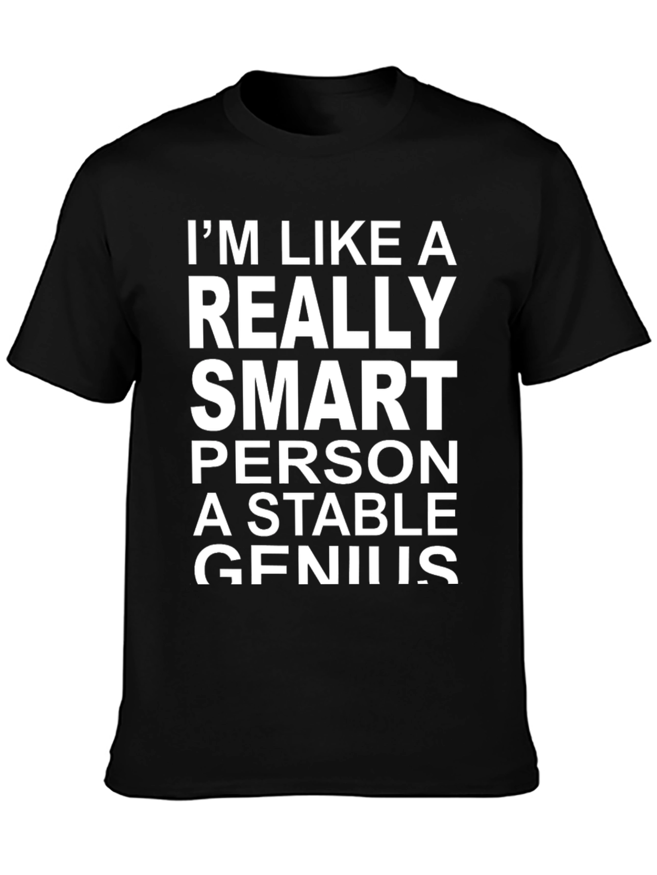 Stable Genius Humor Graphic Tee