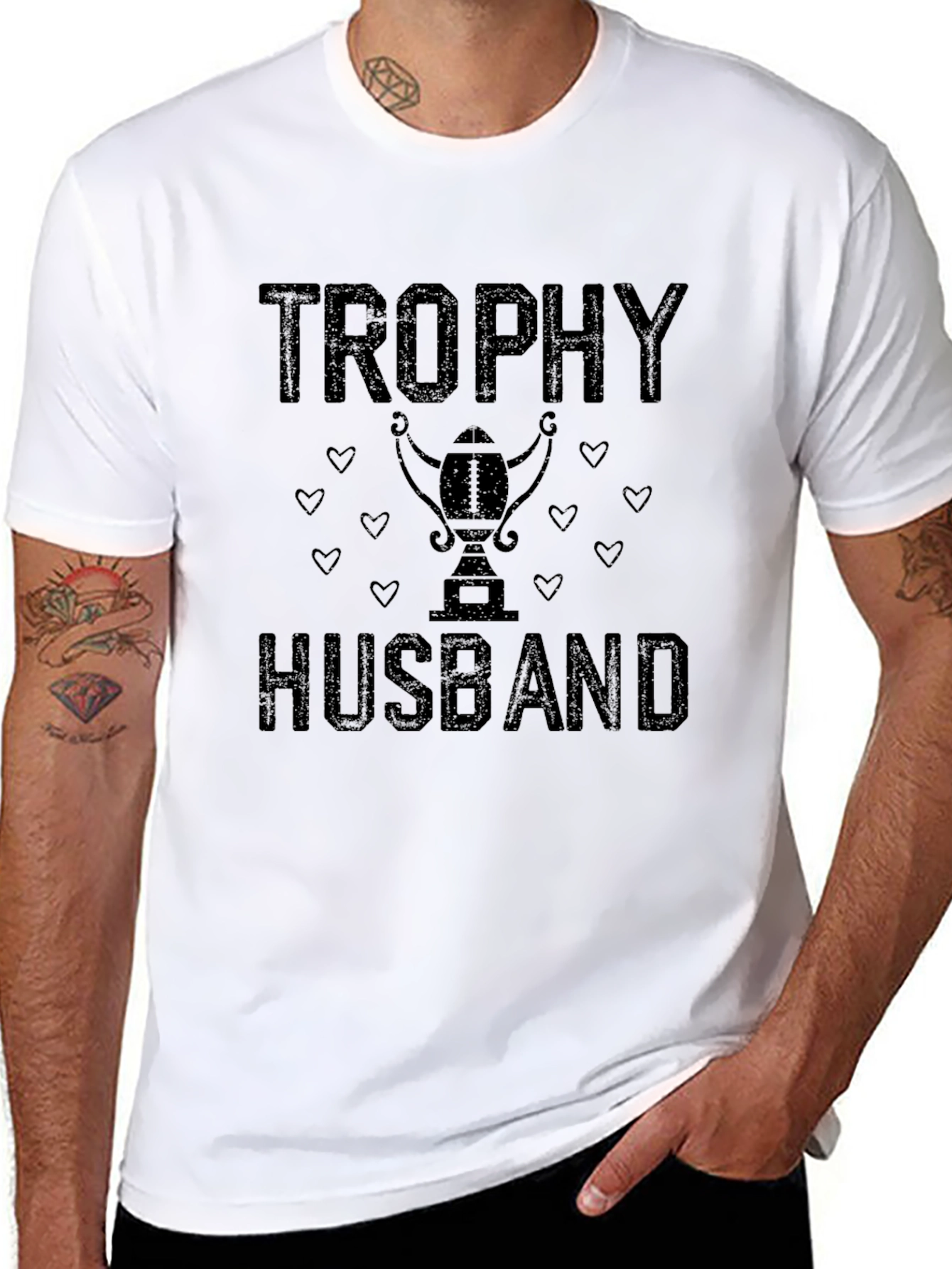 Trophy Husband Graphic Tee - Gift for Him