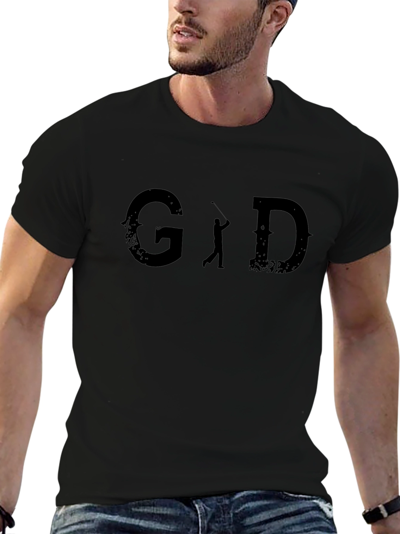Golfing Graphic Tee - G.O.D. Golf Design