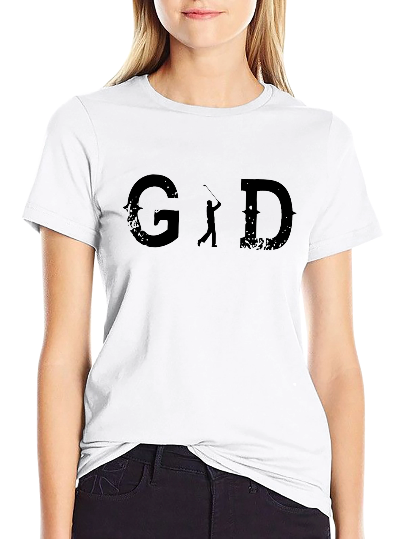 Golfing Graphic Tee - G.O.D. Golf Design
