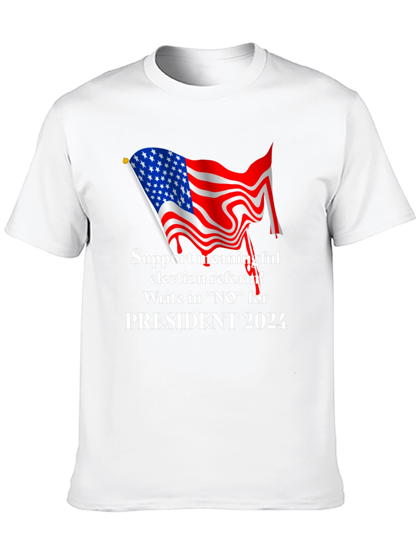 Election Reform T-Shirt - Write in NO 2024