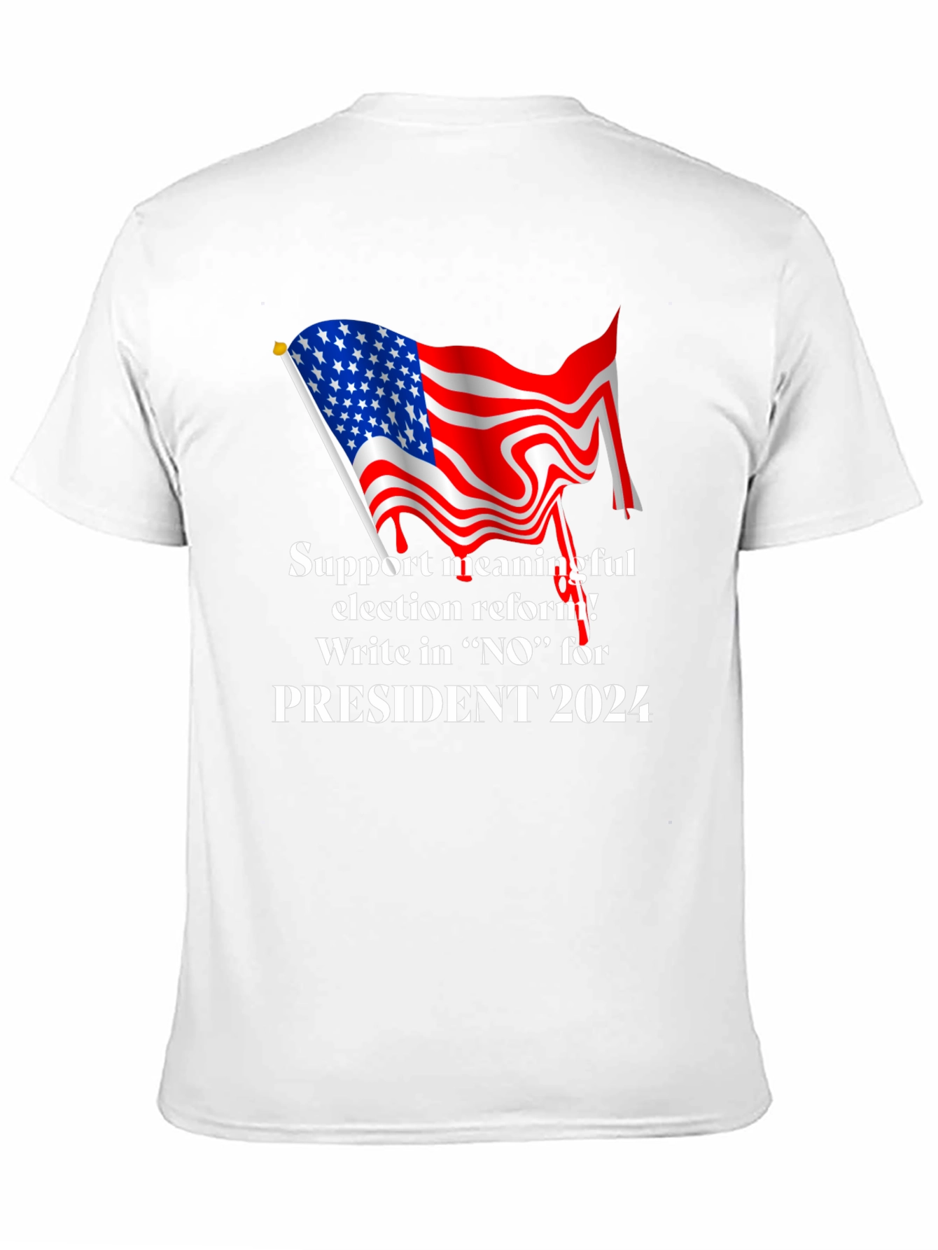 Election Reform T-Shirt - Write in NO 2024