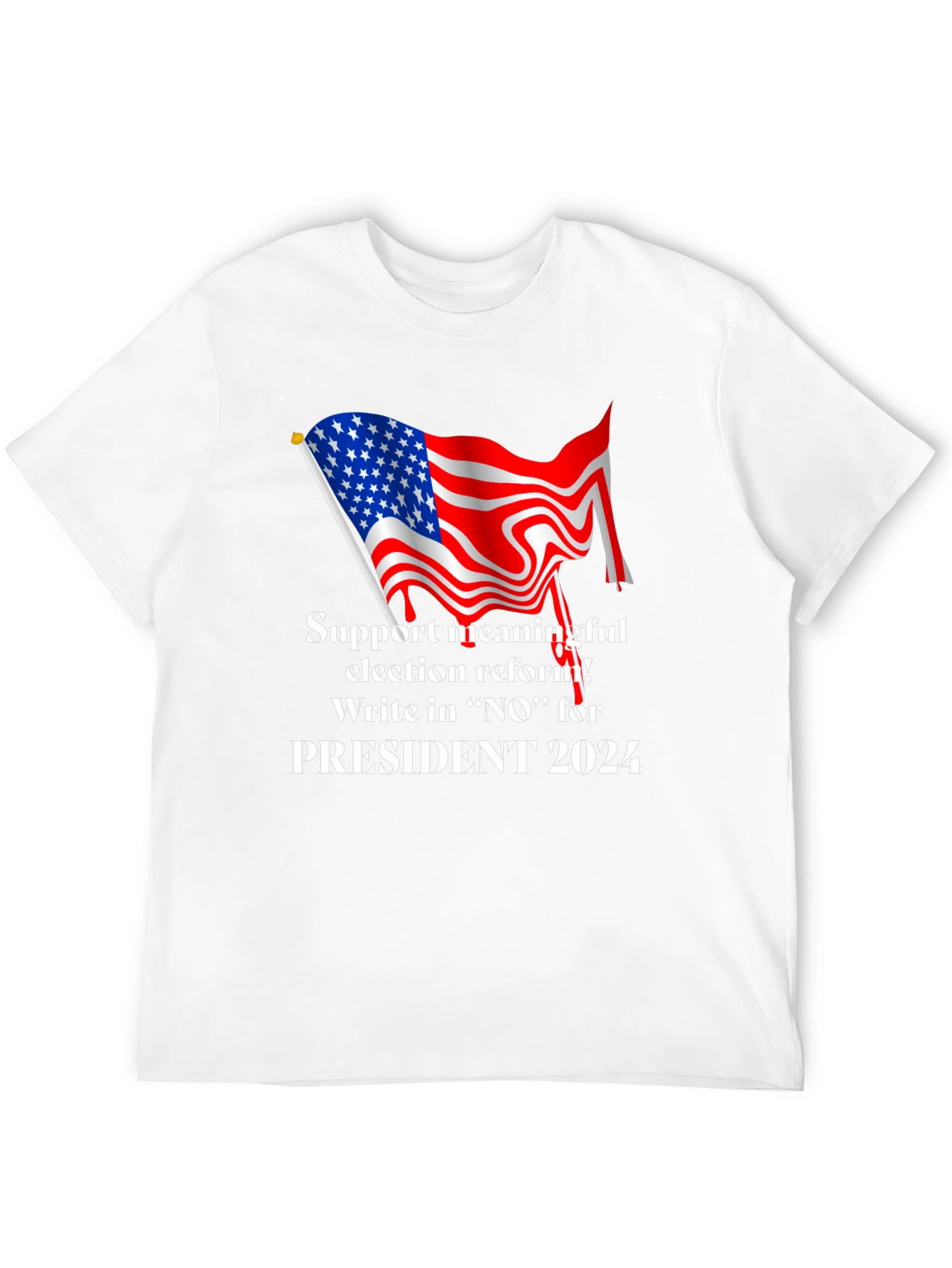 Election Reform T-Shirt - Write in NO 2024