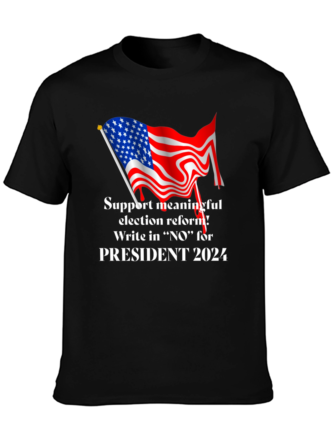 Election Reform T-Shirt - Write in NO 2024