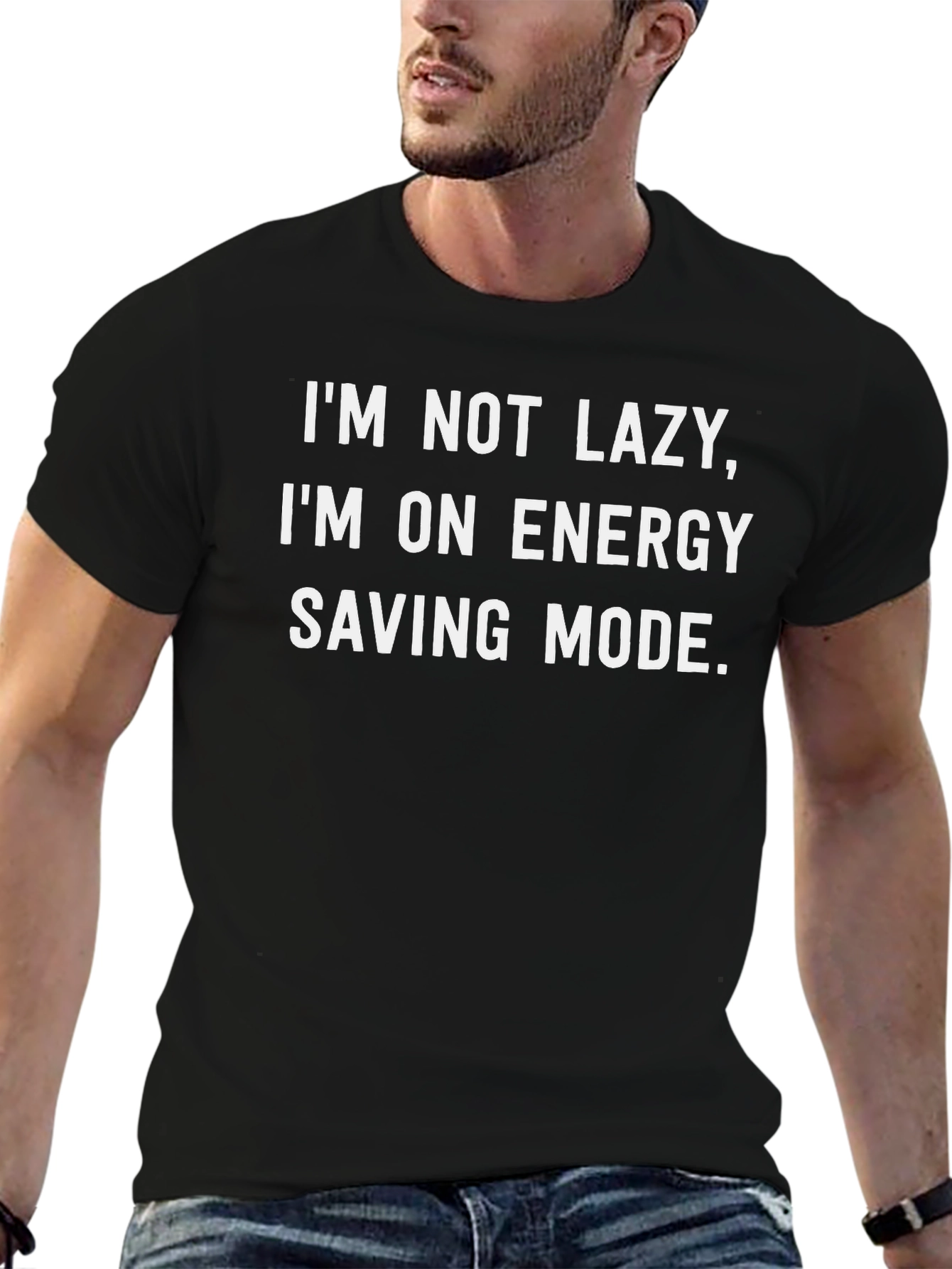Funny Energy Saving Mode T-Shirt
