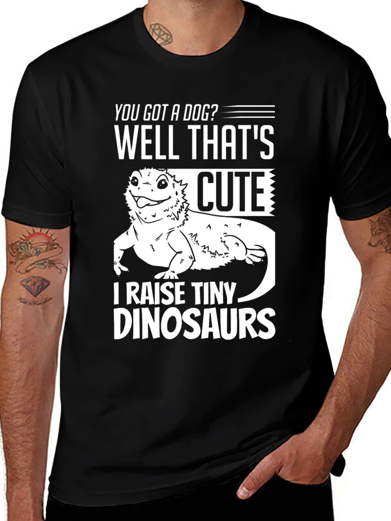 Bearded Dragon T-Shirt: Tiny Dinosaurs