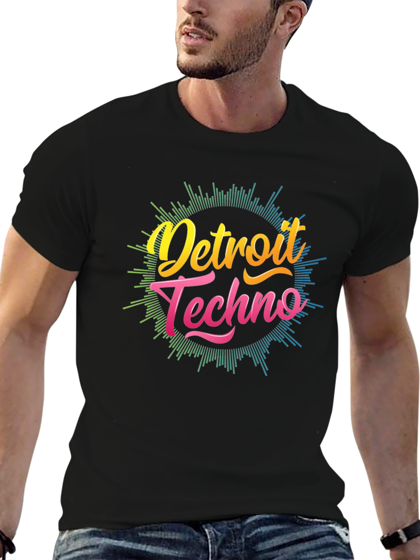 Detroit Techno T-Shirt - Graphic Music Tee