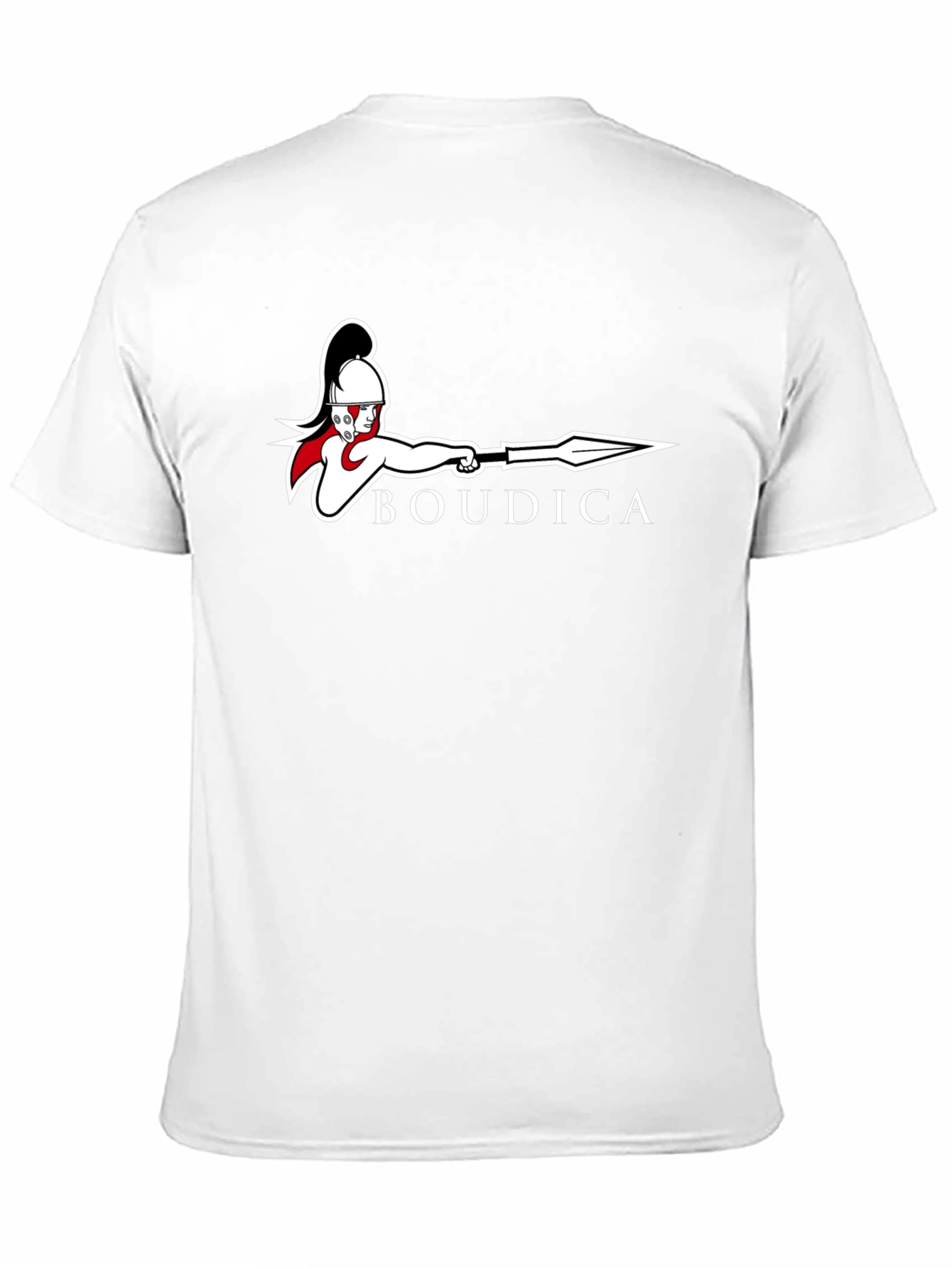 Boudica Warrior T-Shirt - Black Graphic Tee