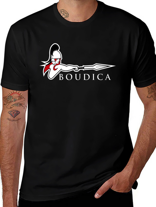 Boudica Warrior T-Shirt - Black Graphic Tee