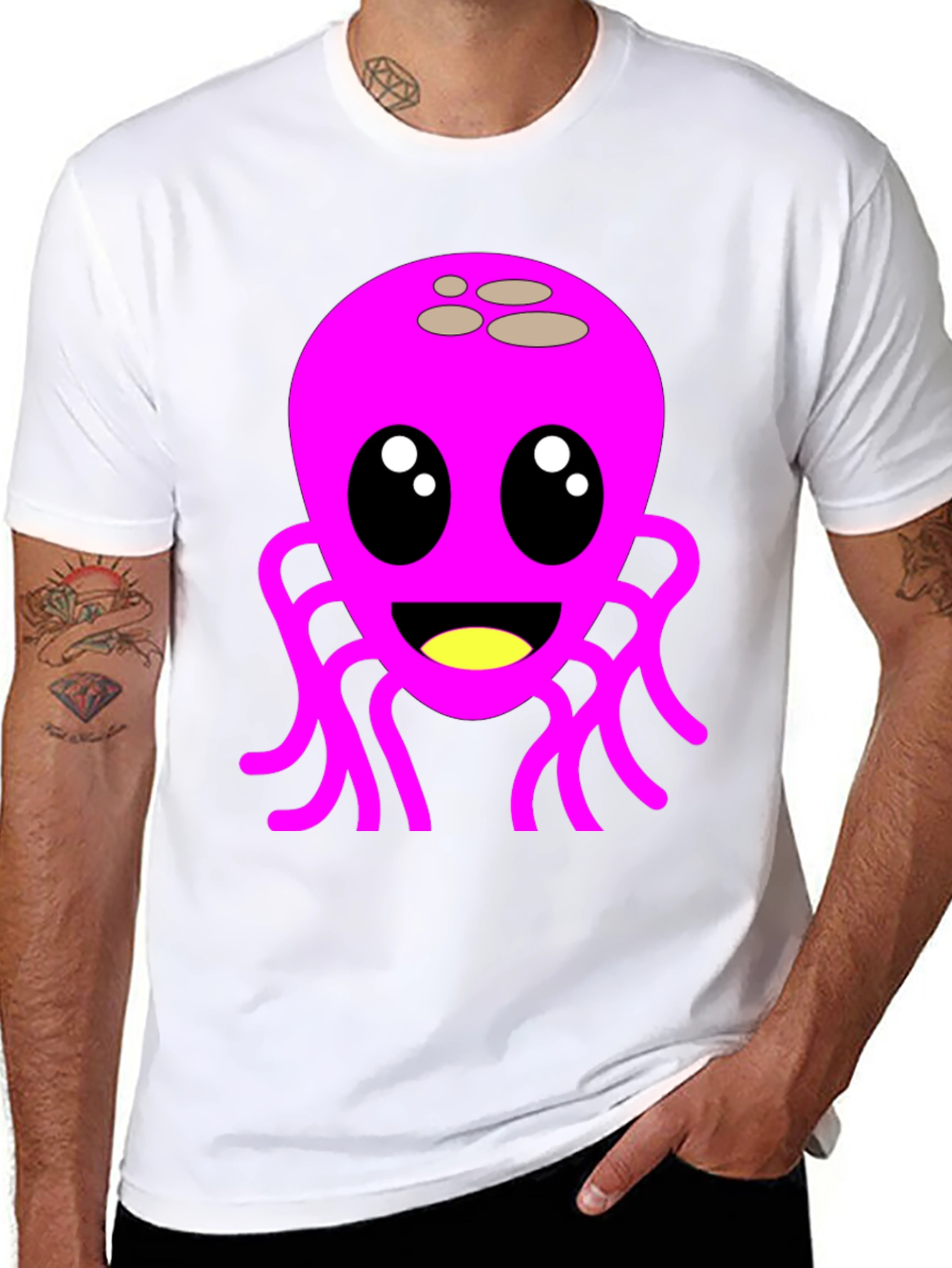 Cute Octopus Graphic T-Shirt - Fun & Unique Design