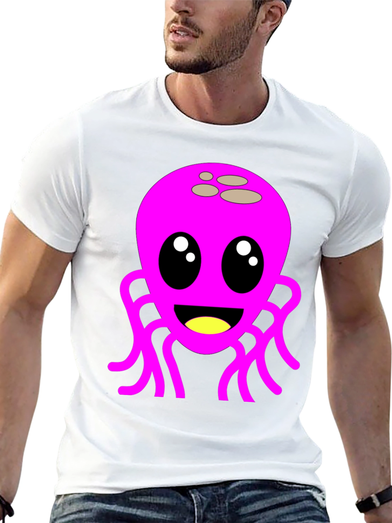 Cute Octopus Graphic T-Shirt - Fun & Unique Design