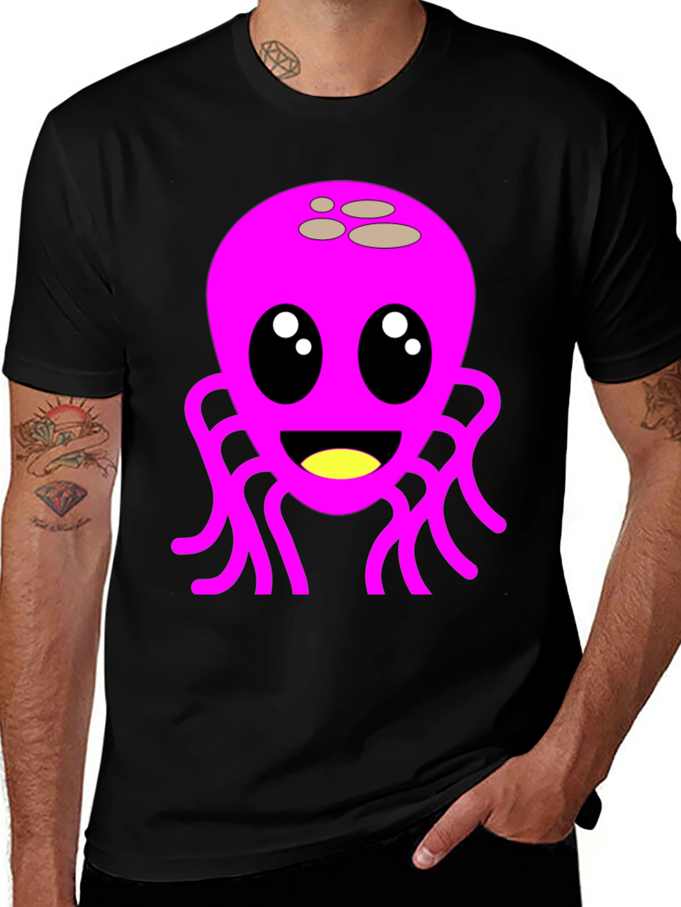 Cute Octopus Graphic T-Shirt - Fun & Unique Design