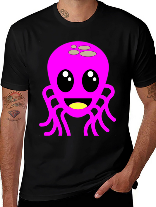 Cute Octopus Graphic T-Shirt - Fun & Unique Design