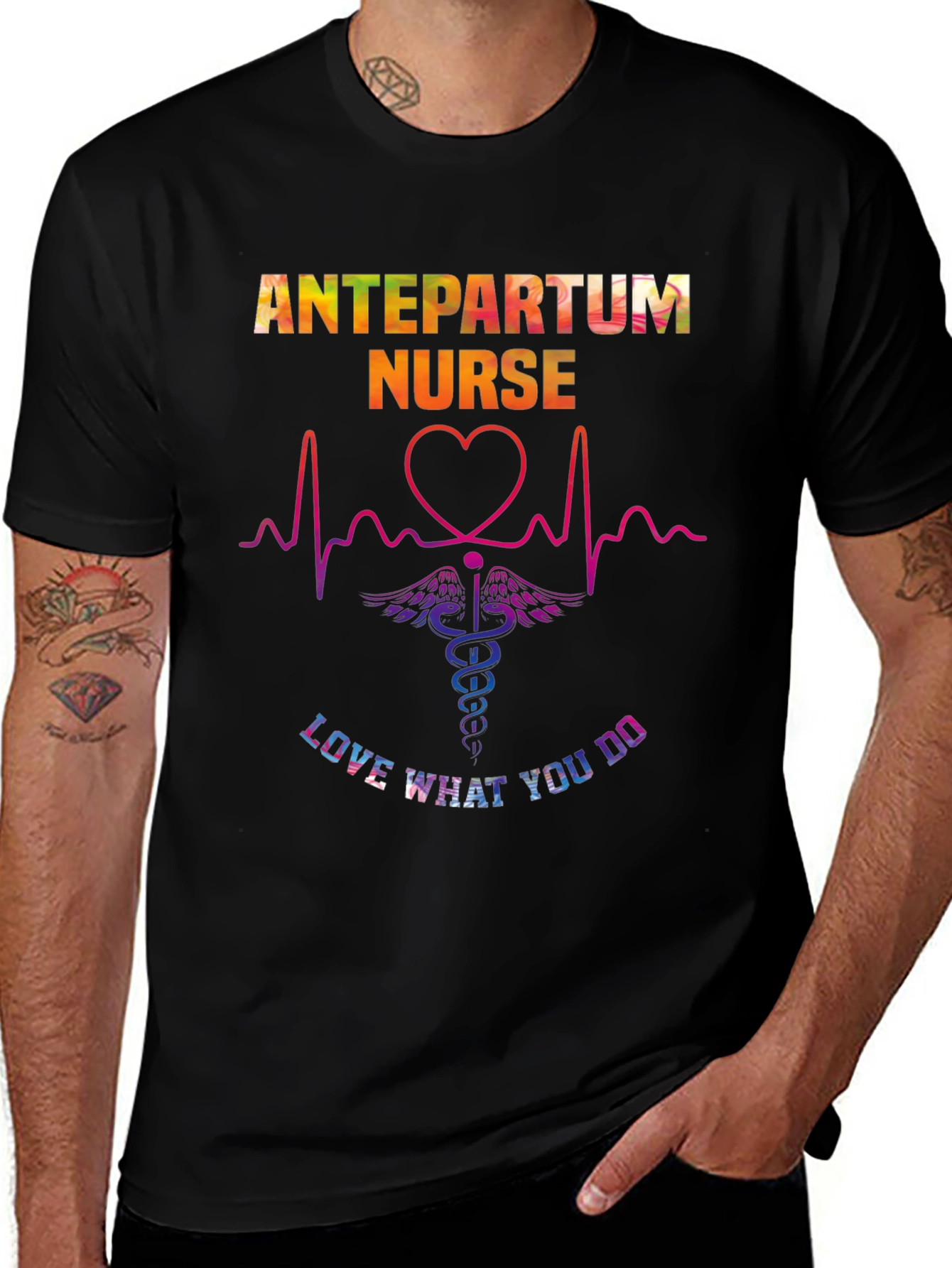 Antepartum Nurse T-Shirt - Love What You Do!