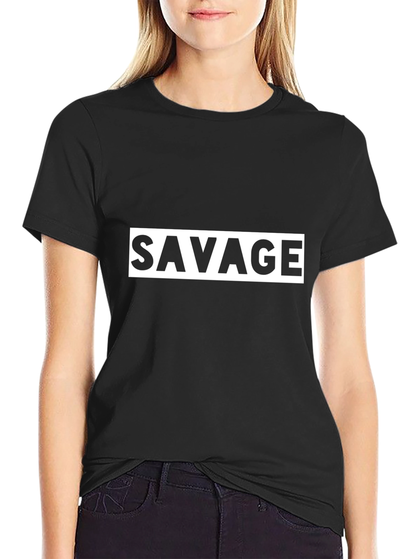 Savage Graphic Tee - Bold Statement Shirt