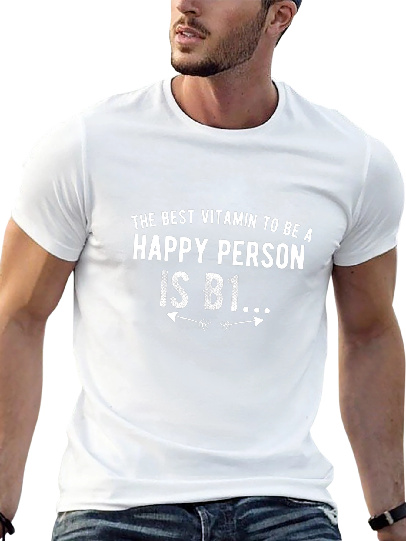 Funny Vitamin B1 Be Happy T-Shirt