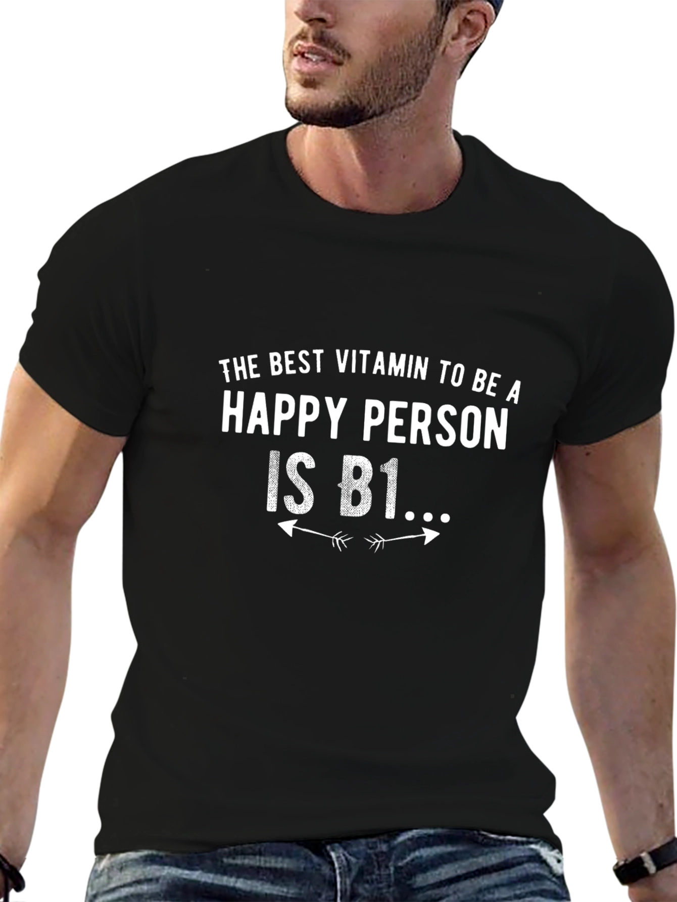 Funny Vitamin B1 Be Happy T-Shirt