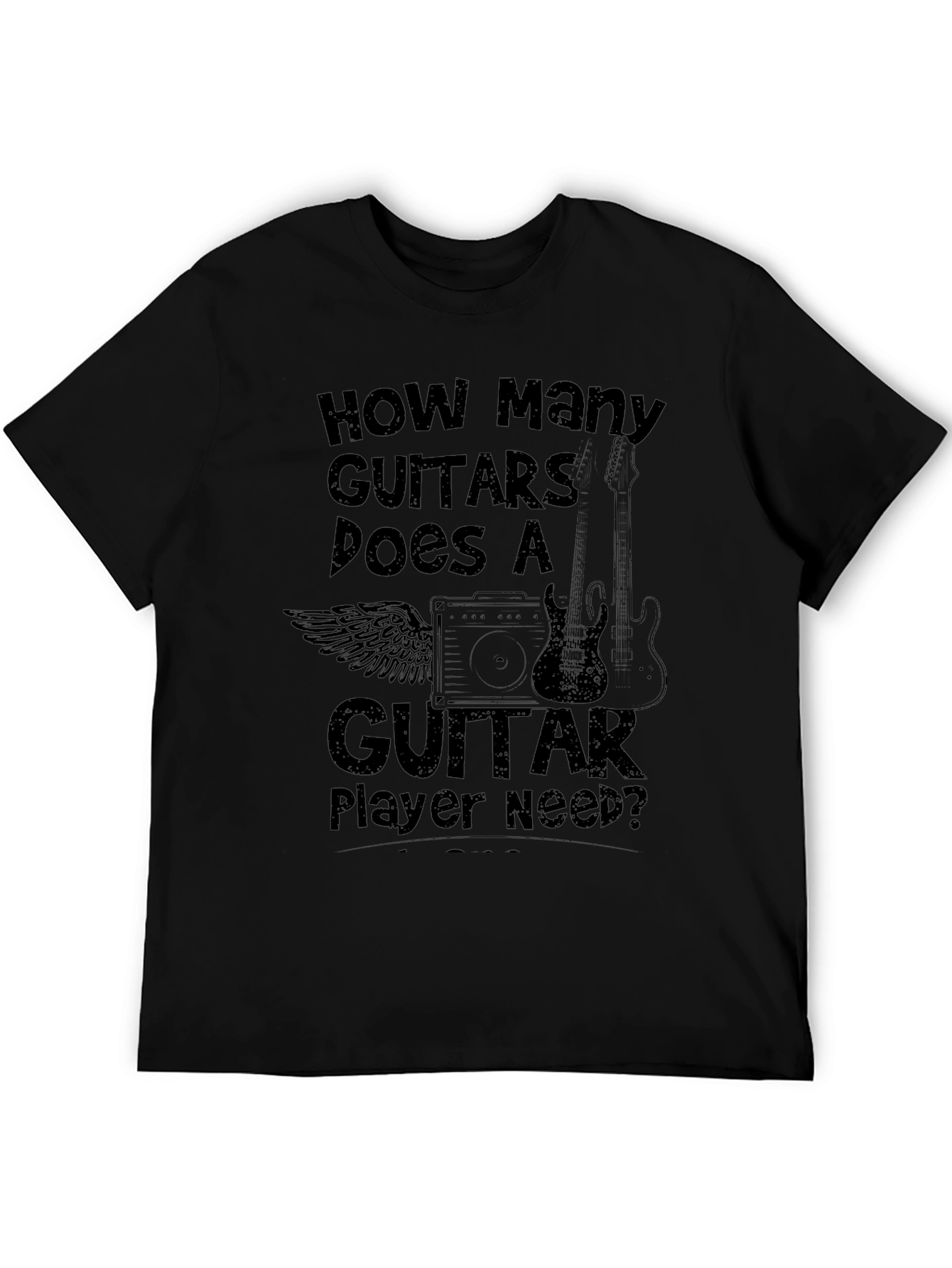 How Many Guitars T-Shirt - Musician Gift
