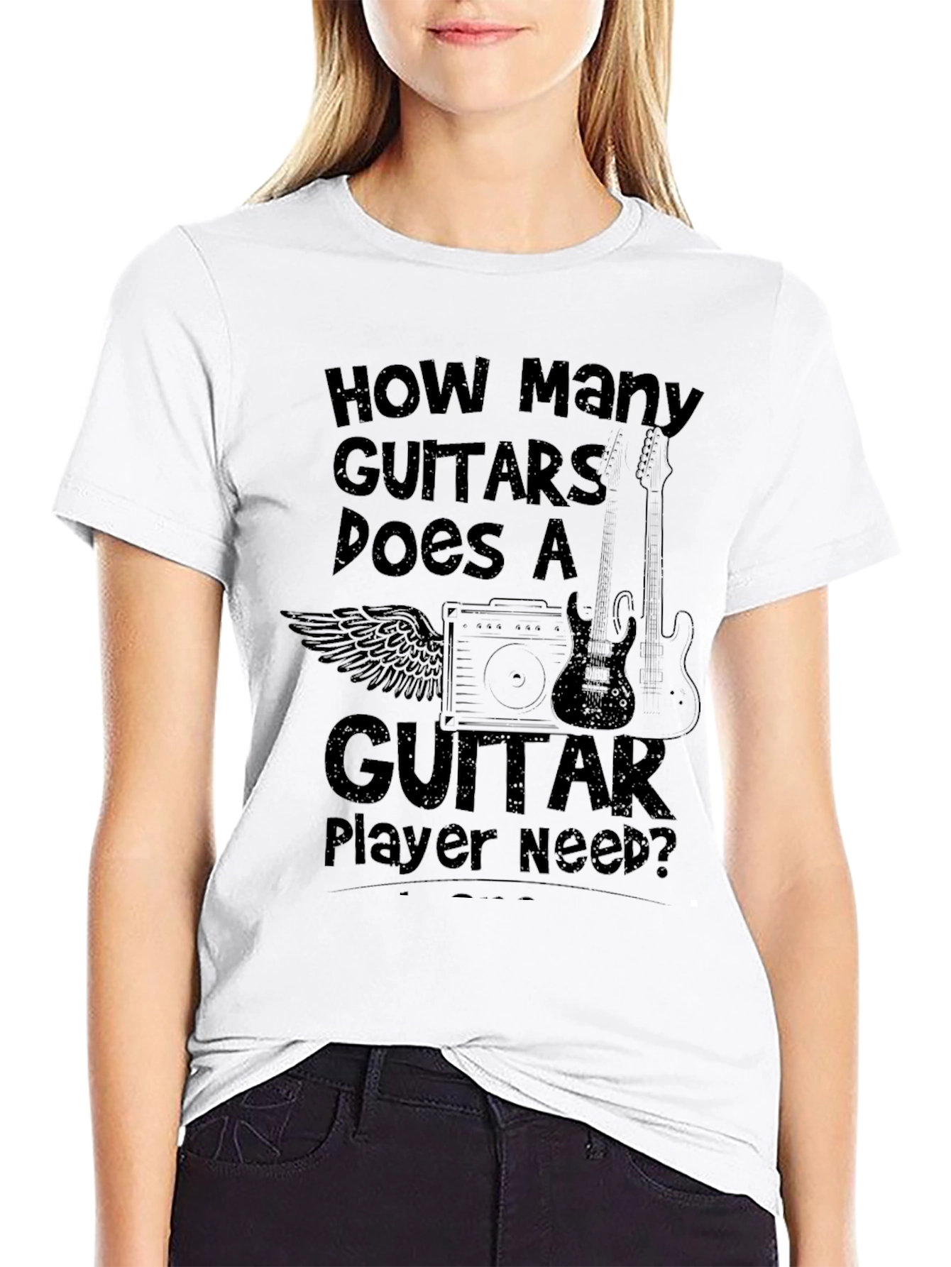 How Many Guitars T-Shirt - Musician Gift