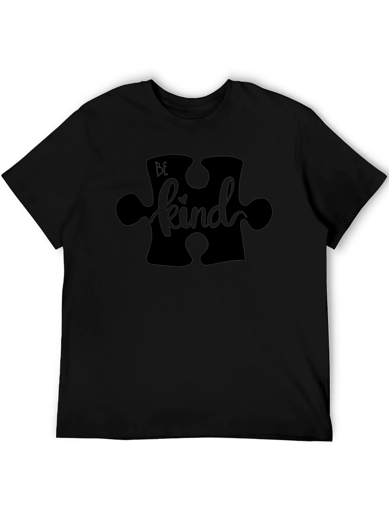 Be Kind Autism Awareness Puzzle Piece Tee