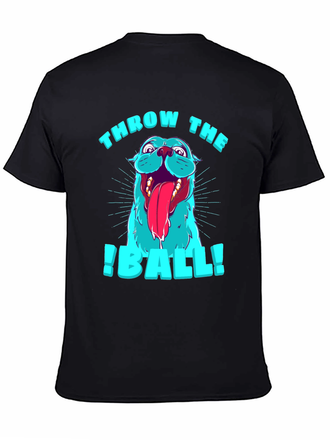 Throw The Ball Dog Graphic T-Shirt