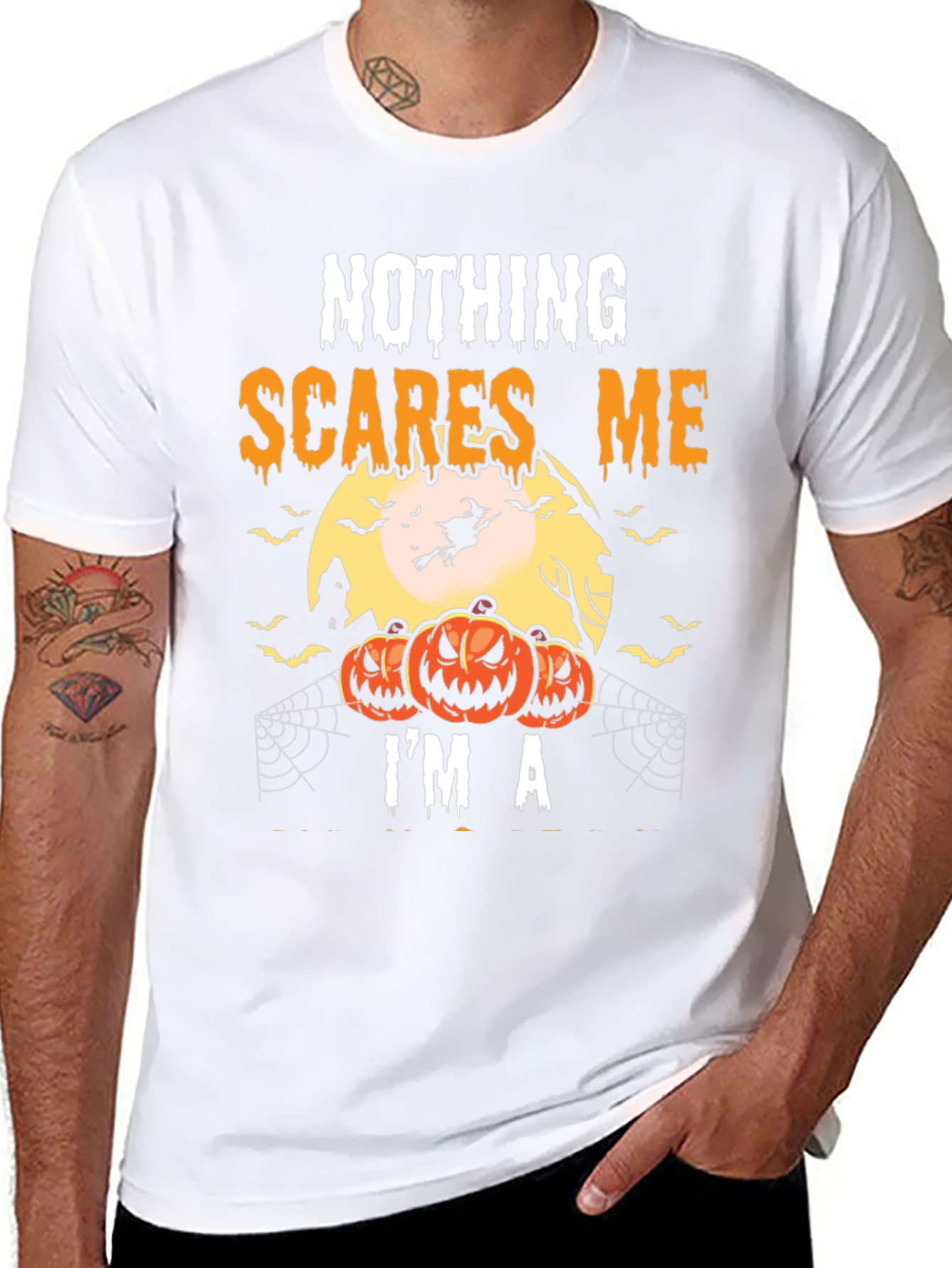 Nothing Scares Me Halloween T-Shirt