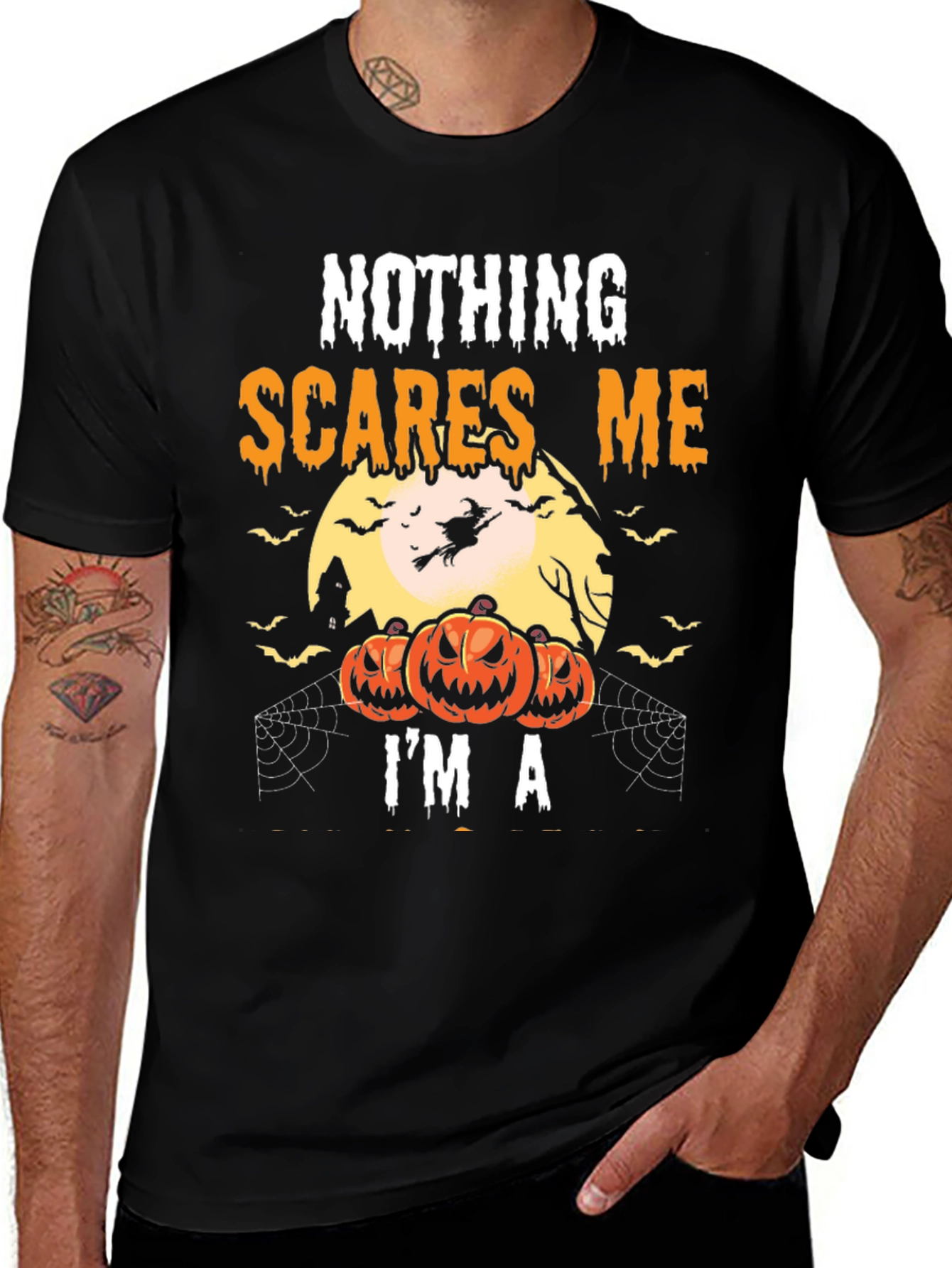 Nothing Scares Me Halloween T-Shirt