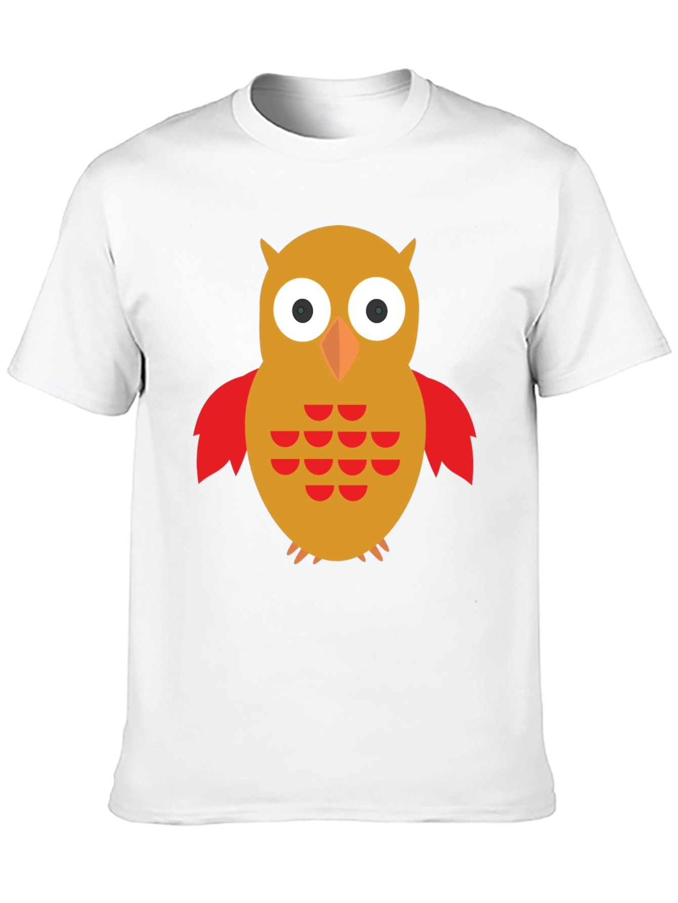 Owl Graphic T-Shirt - Mens Black Tee
