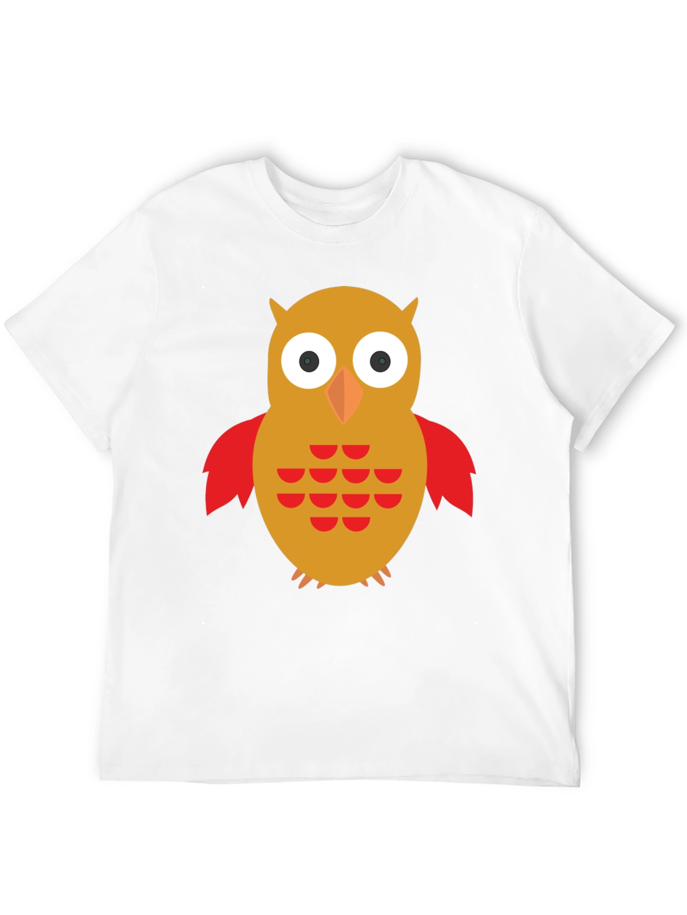 Owl Graphic T-Shirt - Mens Black Tee