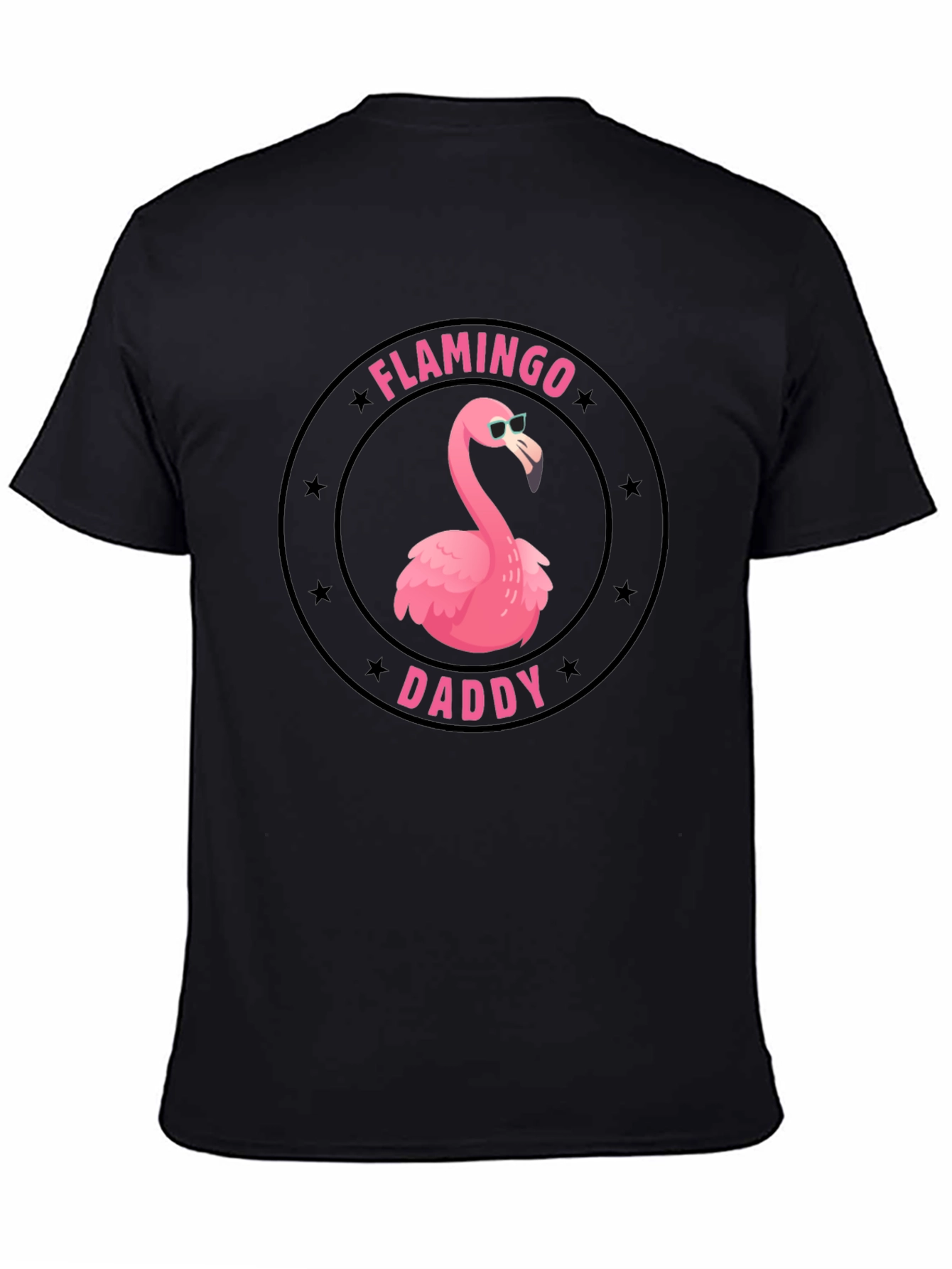 Flamingo Daddy T-Shirt - Cool Graphic Tee