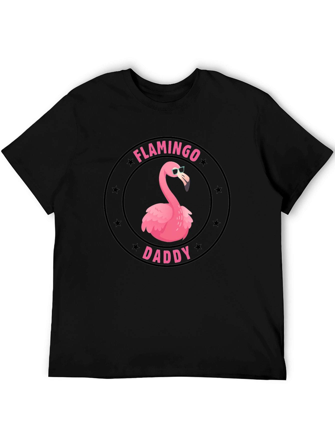 Flamingo Daddy T-Shirt - Cool Graphic Tee