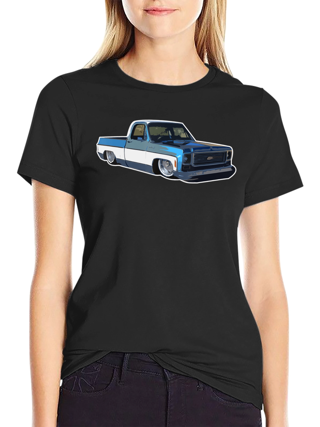 Classic Truck Graphic Tee - Retro Automotive Style