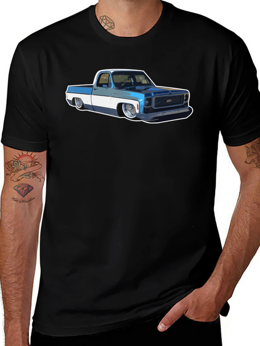 Classic Truck Graphic Tee - Retro Automotive Style