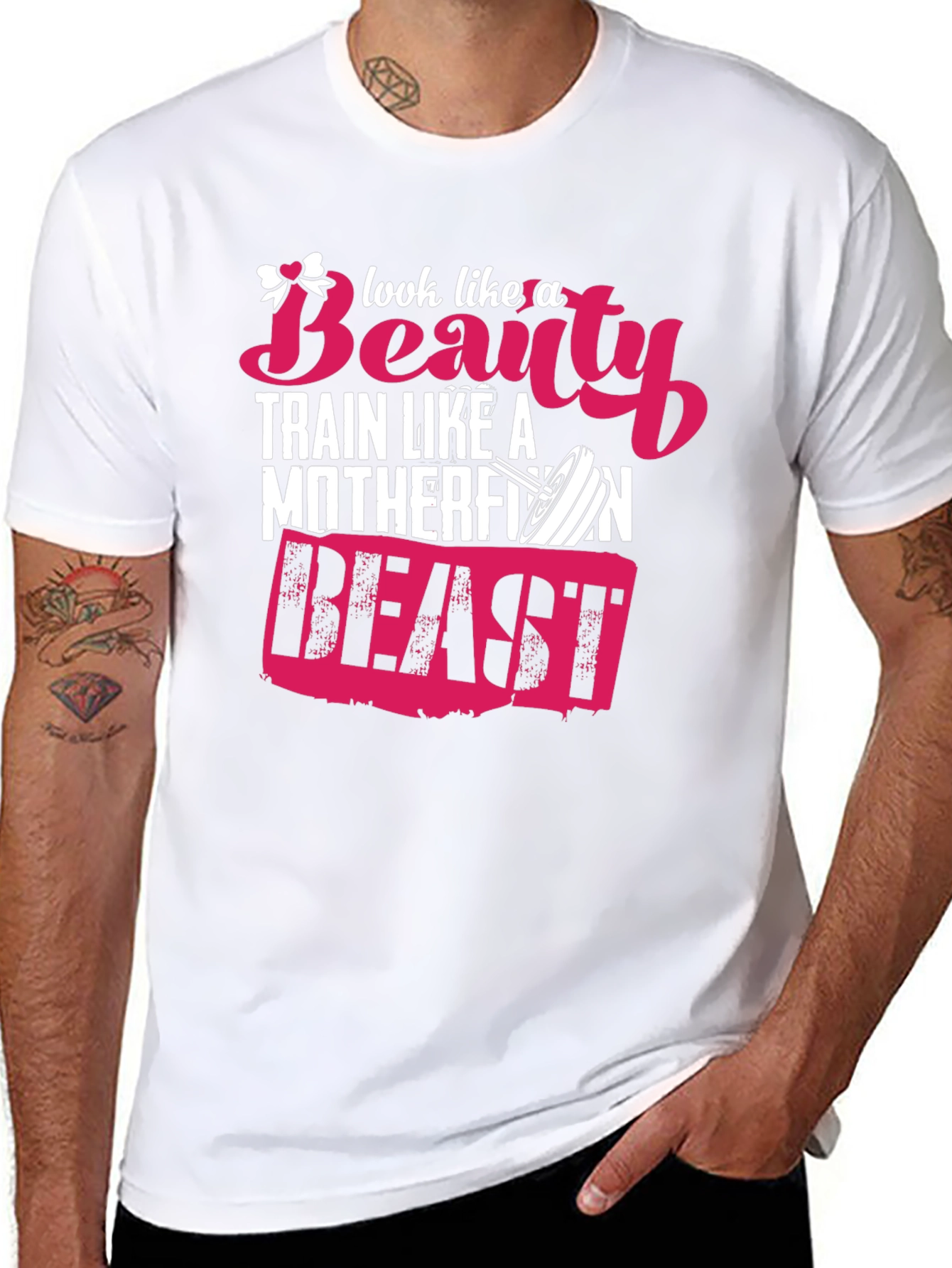 Beauty and Beast Graphic Tee
