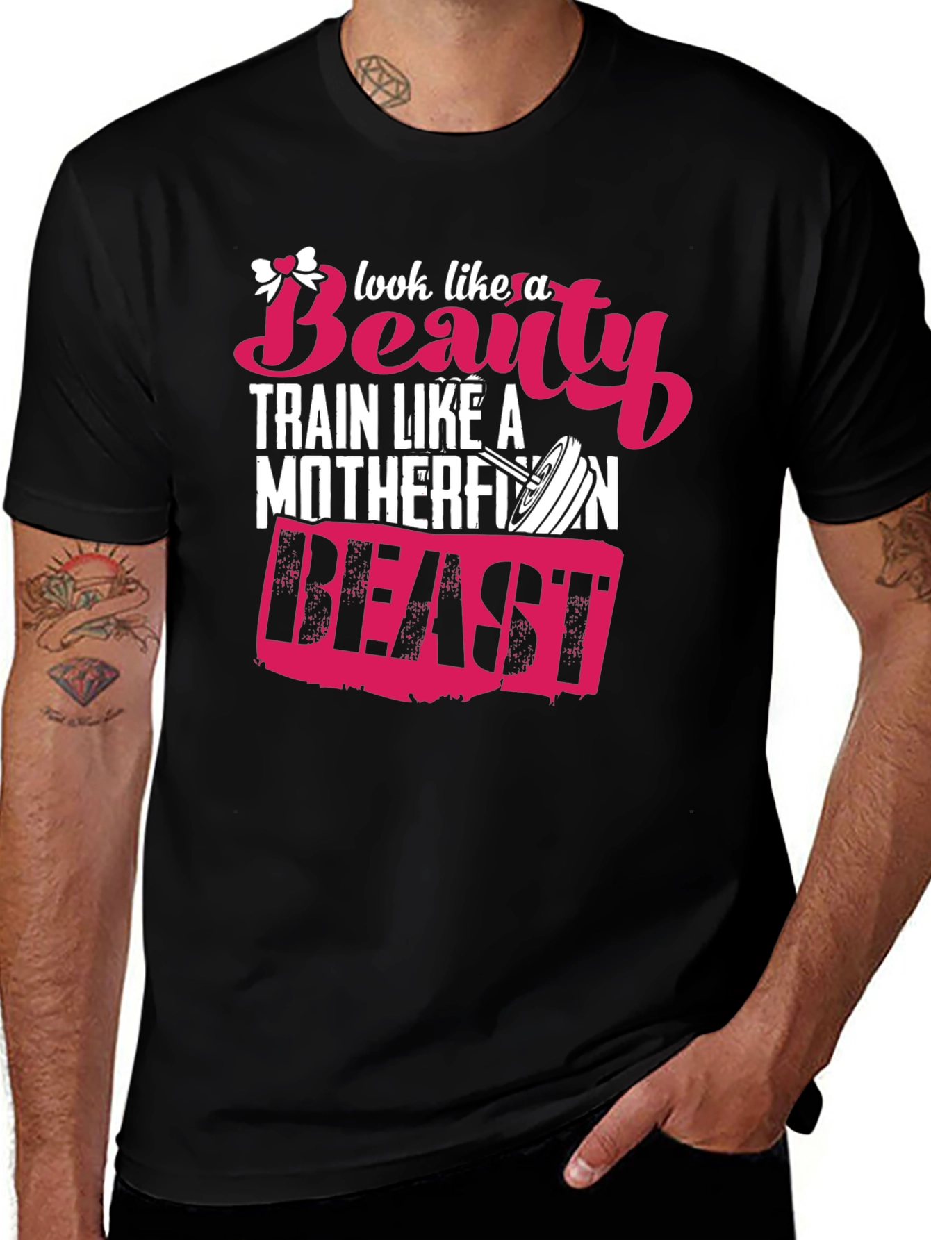 Beauty and Beast Graphic Tee