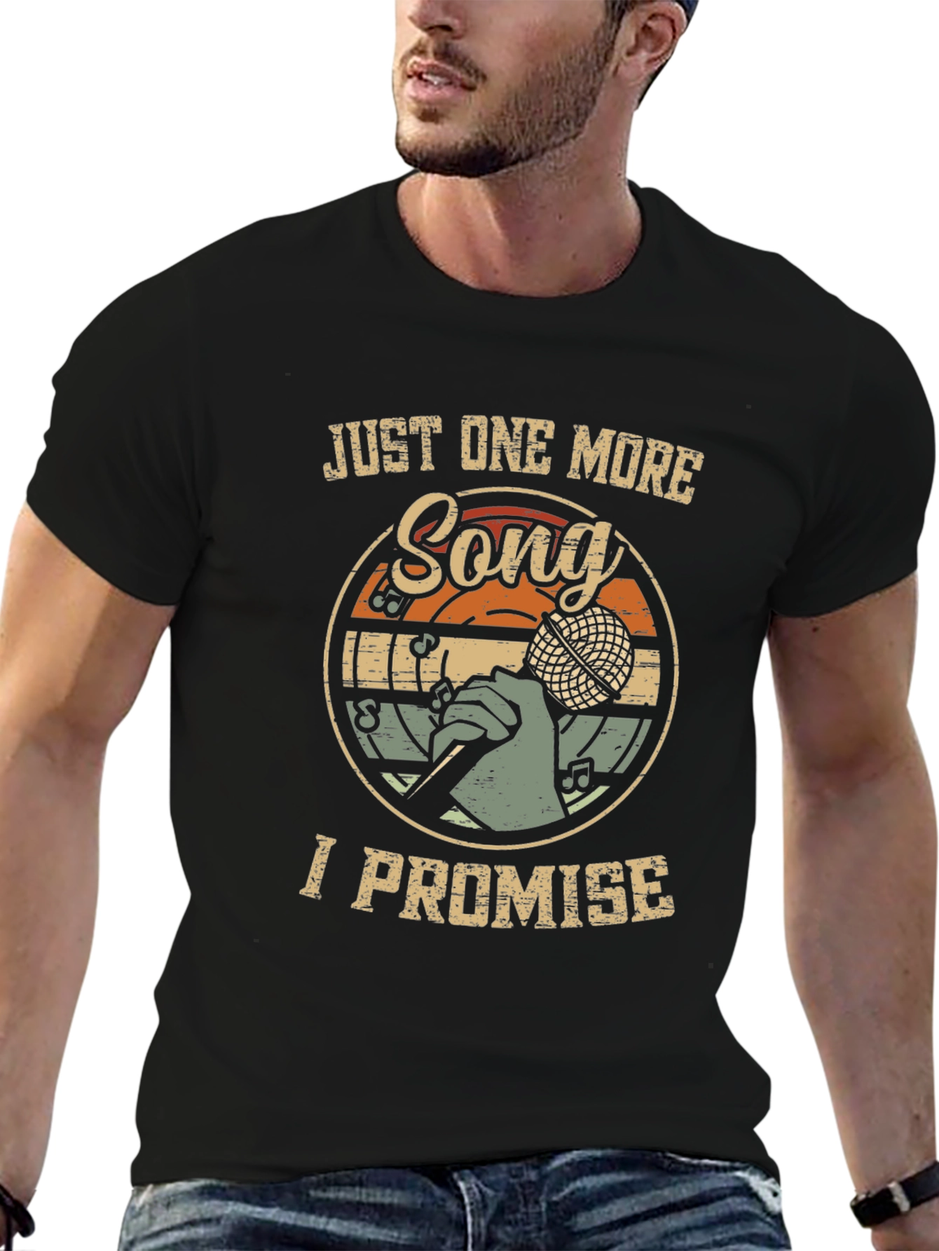 Just One More Song I Promise Graphic Tee