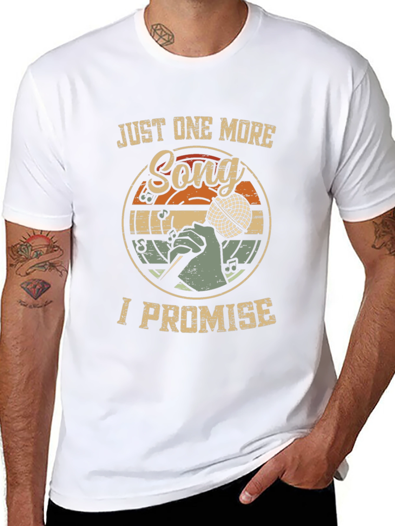 Just One More Song I Promise Graphic Tee