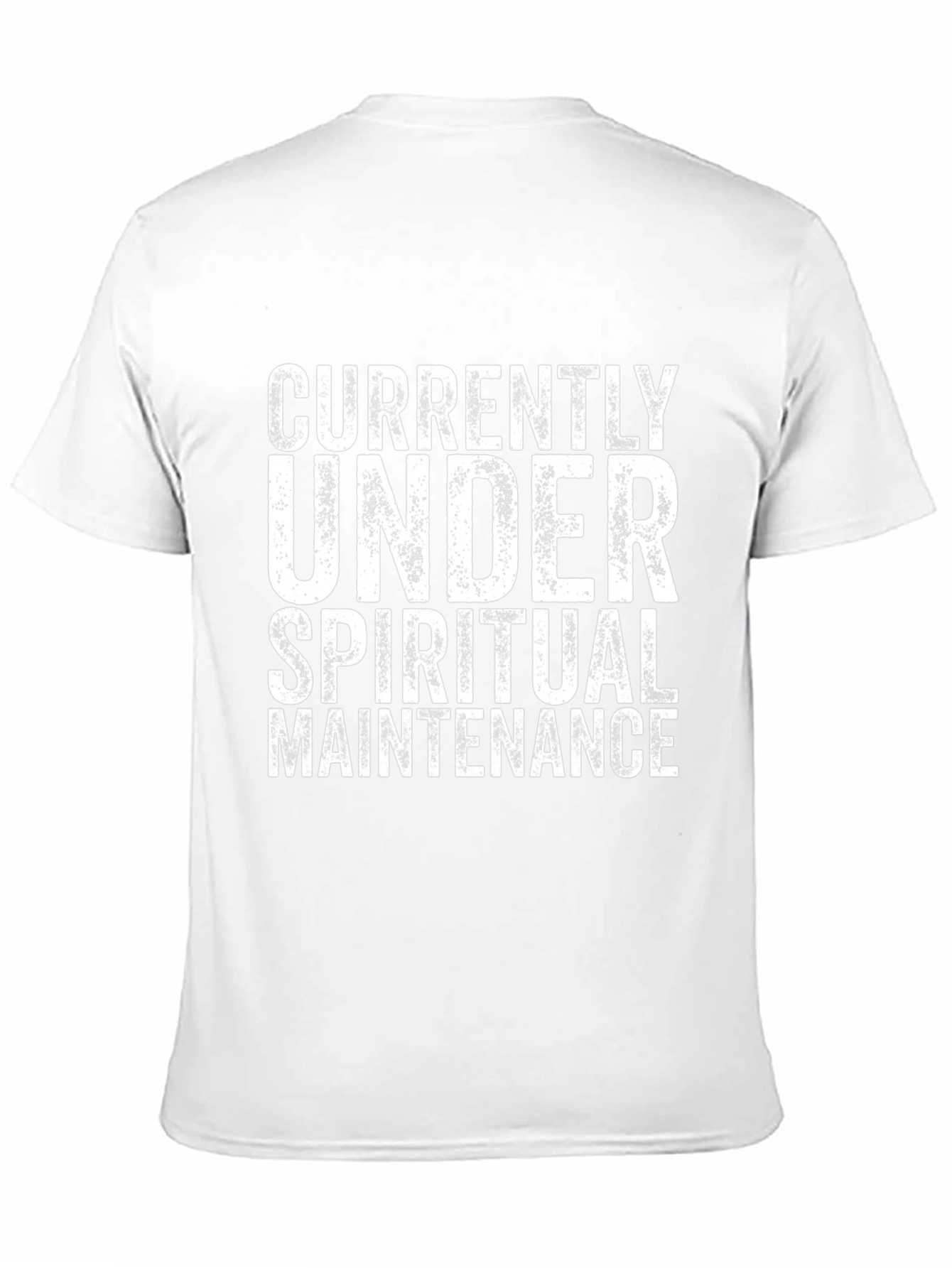 Spiritual Maintenance T-Shirt - Black Cotton Tee